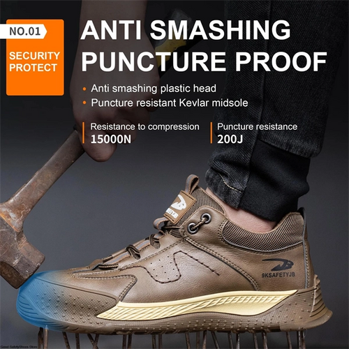 6KV Insulated Men’s Composite Toe Safety Work Shoes