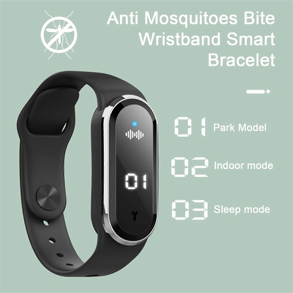 Smart Ultrasonic Mosquito Repellent Bracelet