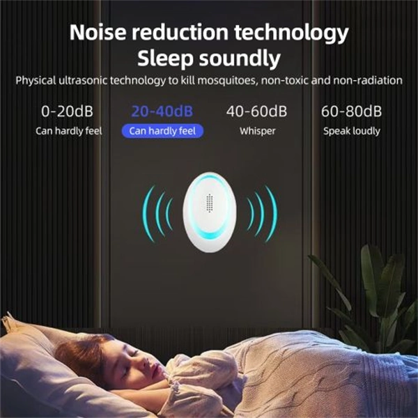 Ultrasonic Mice Repeller Pest Repellent – Dual CF+VF Frequency Mouse & Rodent Control