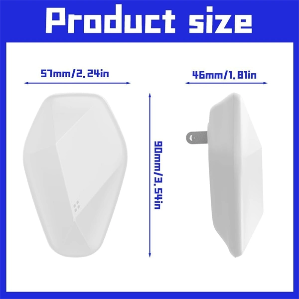 Ultrasonic Pest Repeller Plug-In, Powerful Electronic Repellent for Mice, Insects, Spiders, Ants, Roaches & Rodents, Wide-Range Indoor Pest Control