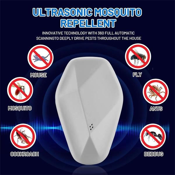 Ultrasonic Pest Repeller Plug-In, Powerful Electronic Repellent for Mice, Insects, Spiders, Ants, Roaches & Rodents, Wide-Range Indoor Pest Control